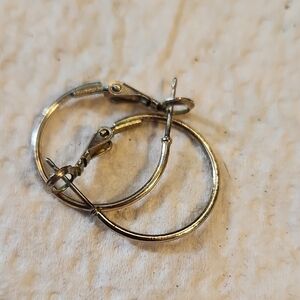Elegant Silver Hoop Earrings